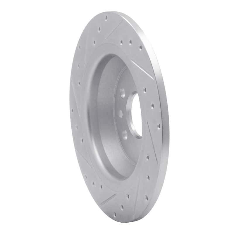 R1 Concepts — R1 09-15 Ford Focus RS (Mexico) Rear Right Drilled & Slotted Silver Brake Rotor
R1 Brake Rotor Drill - view 4