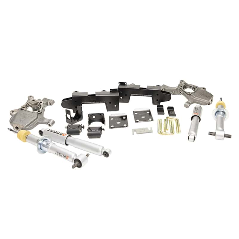 Belltech — Belltech LOWERING Kit 2019 Chevy Silverado 1500/GMC Sierra 1500 4x4 4in Front/6in Rear
LOWERING KIT - view 1
