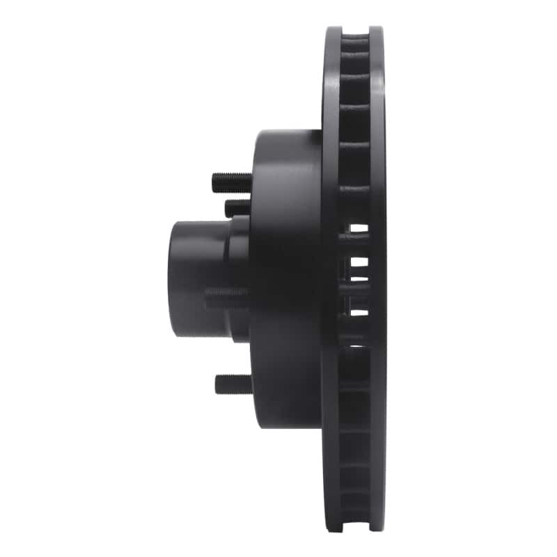 R1 Concepts — R1 69-96 Buick Estate Wagon Front Right Drilled & Slotted Black Brake Rotor
R1 Brake Rotor Drill - view 3