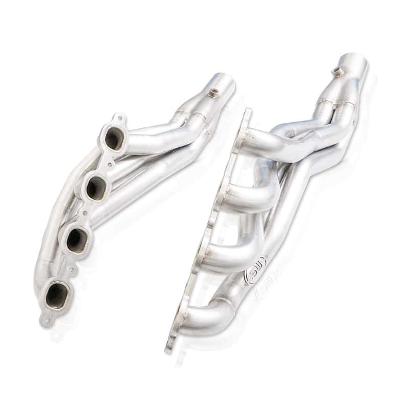 Stainless Works — Stainless Works 2019+ Chevrolet Silverado 5.3L Catted Headers 1-7/8in Primaries 3in Leads Y-Pipe
Exhaust System - view 5