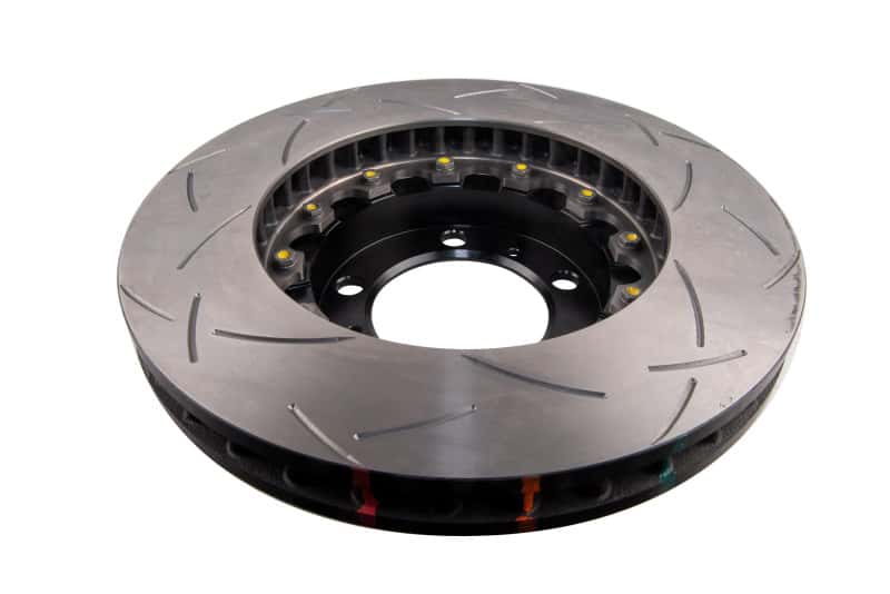 DBA — DBA Porsche 911 99-04 Turbo/C4S(996)/04-10 C2S/C4S(997) 5000 Series Front Slotted Rotor Assembled w/
T3 5000 Series Rotor
Brake Rotor - view 2