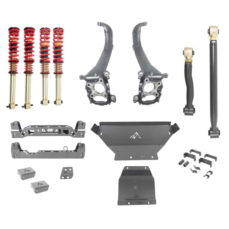 Belltech — Belltech 2021+ Ford Bronco 4in-7.5in Lift Kit w/ Coilovers
LIFT KIT - view 2