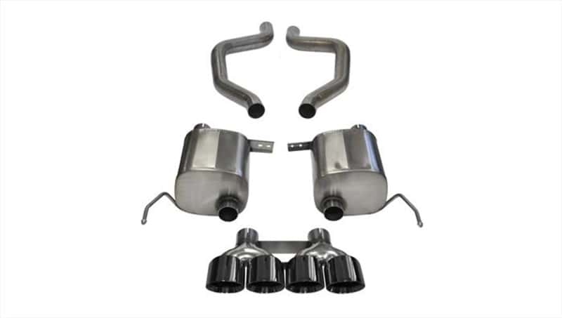 CORSA Performance — Corsa 17-19 Chevy Corvette Z06 2.75in Axle Back Exhaust Black Dual Rear Exit Quad 4.5in Tip (Sport)
Exhaust - view 3