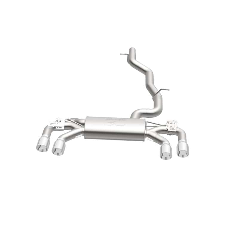 Magnaflow — MagnaFlow Sys C/B 2015-2017 Volkswagen Golf R 3in Polished SS Quad Tip Split Rear Exit
Cat-Back - view 22
