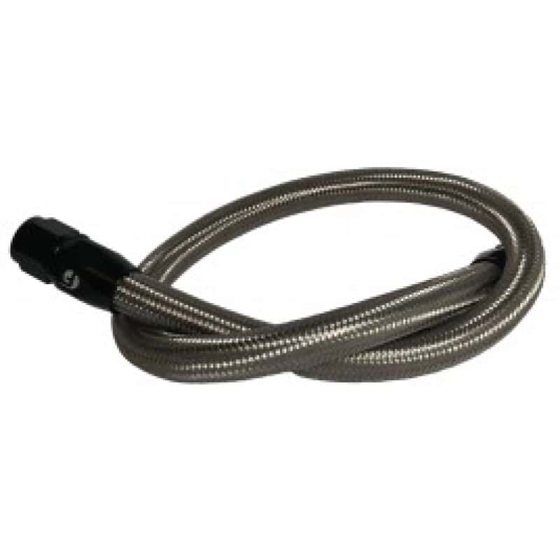Fleece Performance — Fleece Performance 94-98 Dodge Cummins 39.5in 12 Valve Coolant Bypass Hose (SS-Braided)
Coolant Bypass Hose - view 1