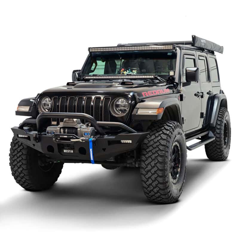 Westin — Westin 20-25 Jeep Gladiator / 18-25 Wrangler JL XTS Front Bumper - Tex. Blk
Front Bumper - view 4
