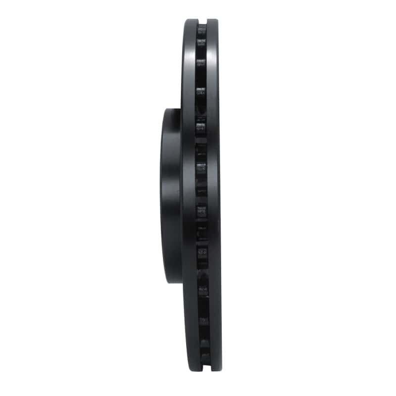 R1 Concepts — R1 18-25 Subaru WRX STI Front Right Drilled & Slotted Black Brake Rotor
R1 Brake Rotor Drill - view 3