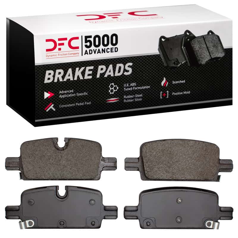 DFC — DFC 19-26 Chevrolet Silverado 1500 Rear 5000 Advanced Ceramic Brake Pads
DFC Brake Pad Set - view 1
