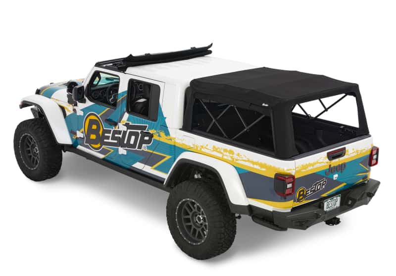 Bestop — Bestop 20-26 Jeep Gladiator For 5 Ft. Bed Supertop For Truck 2 (Black Diamond)
Supertop for Truck 2 - view 5