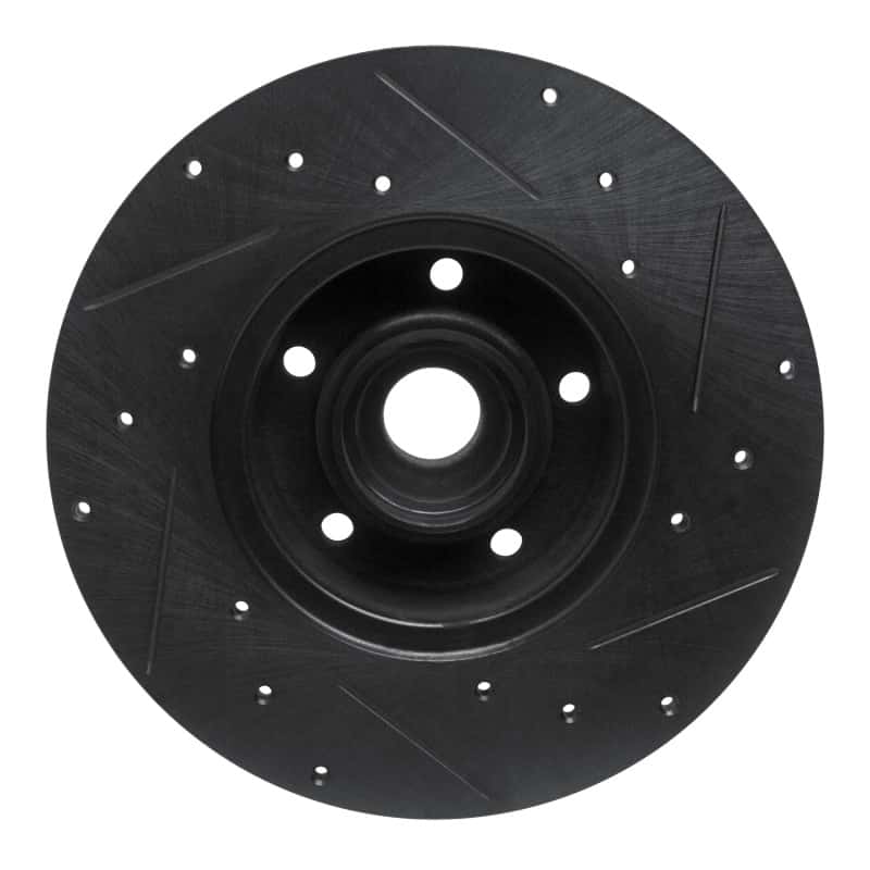 R1 Concepts — R1 79-85 Volkswagen Vanagon Front Left Drilled & Slotted Black Brake Rotor
R1 Brake Rotor Drill - view 5