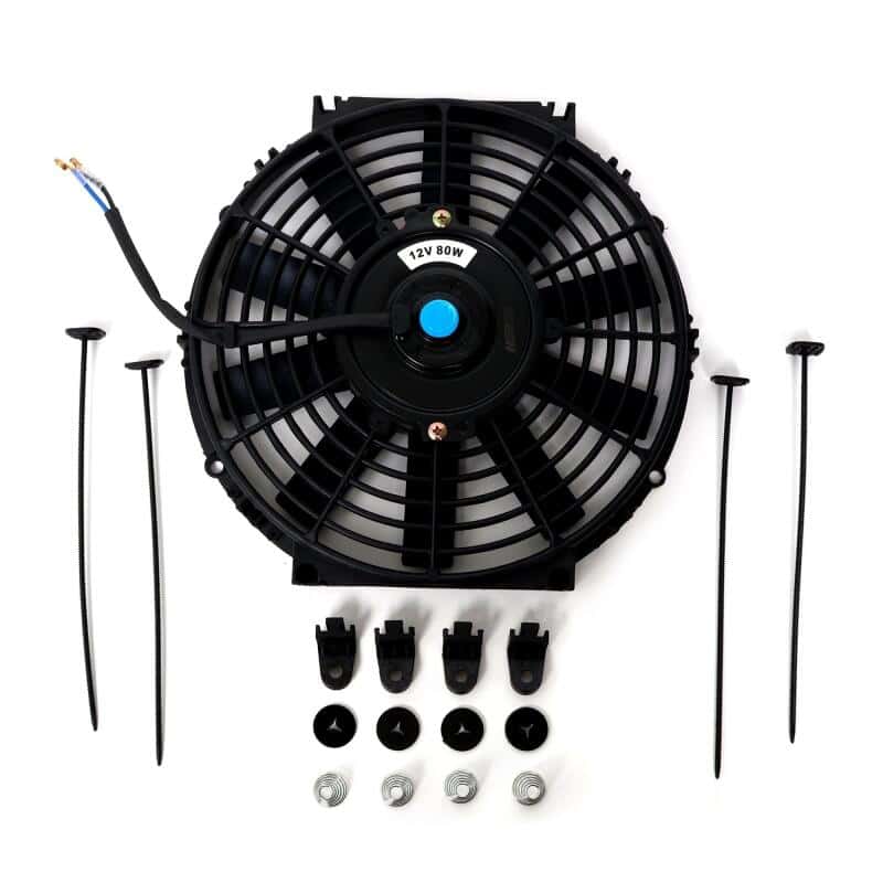 BLOX Racing — BLOX Racing 12inch Electric Slim Fan - Black - view 6