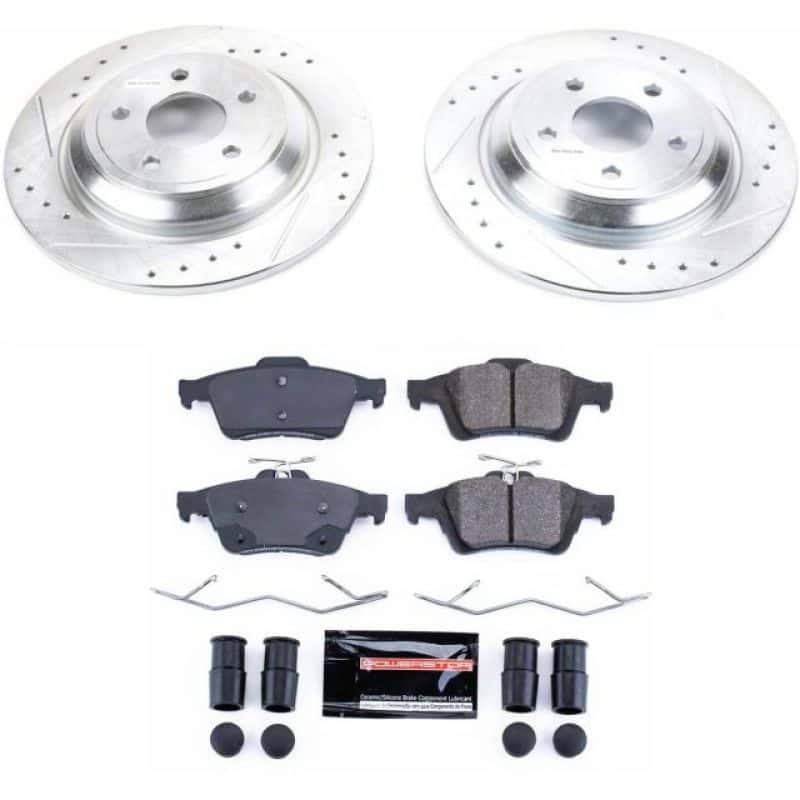 PowerStop — Power Stop 16-18 Ford Focus Rear Z23 Evolution Sport Brake Kit - view 1