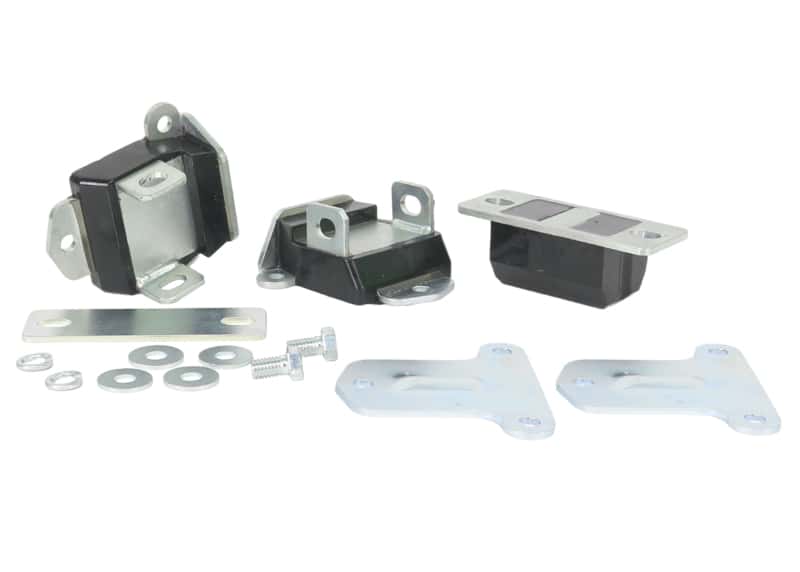Whiteline — Whiteline 1963-1982 Chevrolet Corvette Complete Engine and Transmission Mount Set
Bushing Kit - view 2