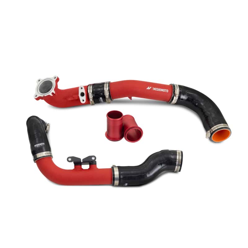 Mishimoto — Mishimoto 2023+ Toyota GR Corolla Intercooler Pipe Kit - Wrinkle Red
Charge Pipe Kit - view 2
