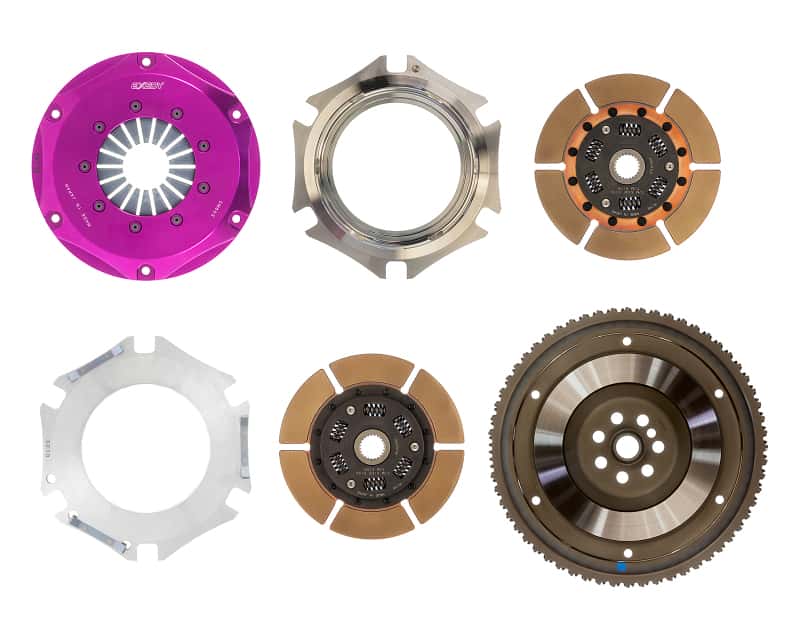 Exedy — Exedy 2010-2012 Hyundai Genesis Coupe L4 Hyper Twin Cerametallic Clutch Sprung Center Disc
Hyper Multi Series
Clutch Kit - view 4