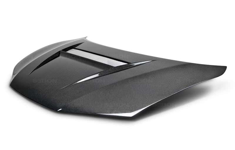 Seibon — Seibon 14-15 Honda Civic 2dr VSII-Style Carbon Fiber Hood - view 9