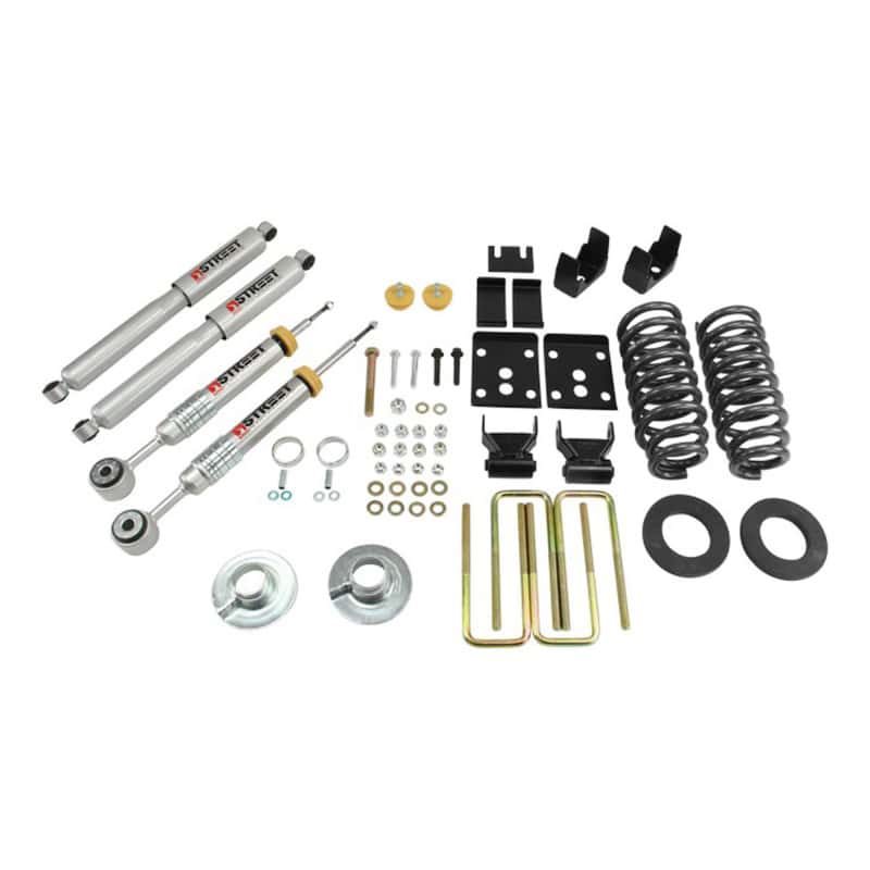 Belltech — Belltech 09-13 Ford F150 (Std Cab) 2WD Lowering Kit w/ SP Shocks (3in Drop)
LOWERING KIT - view 2