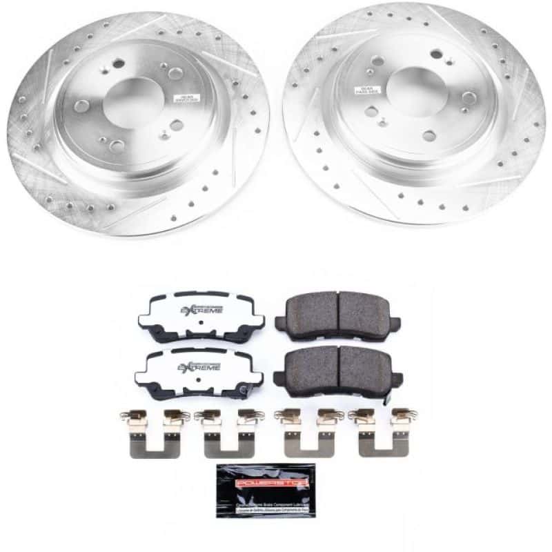 PowerStop — Power Stop 14-19 Acura RLX Rear Z26 Street Warrior Brake Kit - view 1