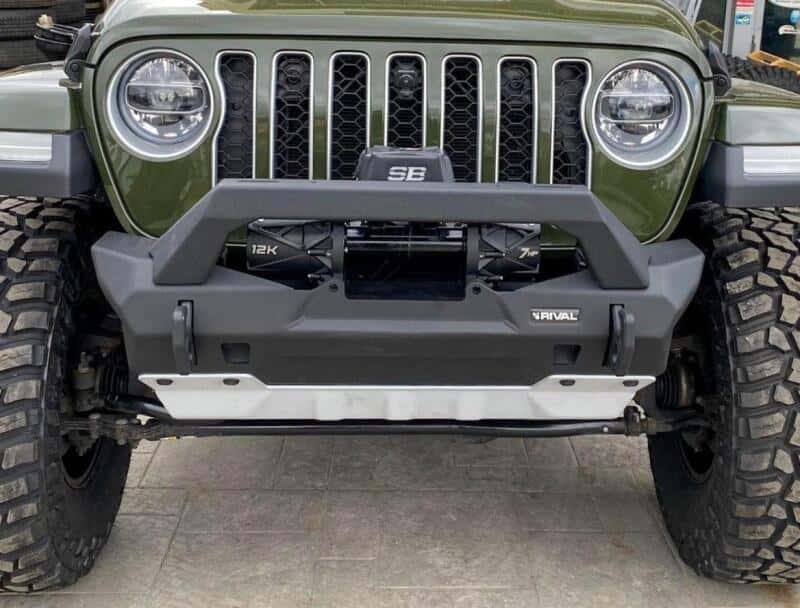 Rival 4x4 — Rival 2018-2026 Jeep Wrangler Front Aluminum Bumper
Front Bumper - view 8