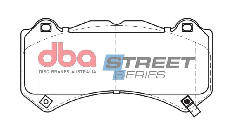 DBA — DBA 16-19 Cadillac ATS V Front Street Series Brake Pads
Brake Pad - view 1