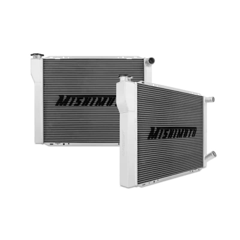Mishimoto — Mishimoto Universal Dual Pass Race Radiator 27x19x3 Inches Aluminum Radiator - view 2