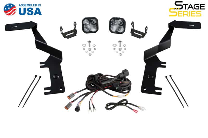 Diode Dynamics — Diode Dynamics 17-22 Ford F250/F350/F450/F550 Super Duty Stage Series Backlit Ditch Light Kit - view 6