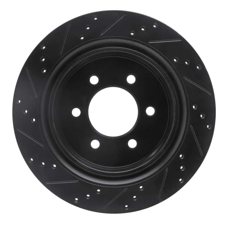 R1 Concepts — R1 12-20 Ford F-150 4WD Rear Right Drilled & Slotted Black Brake Rotor
R1 Brake Rotor Drill - view 5