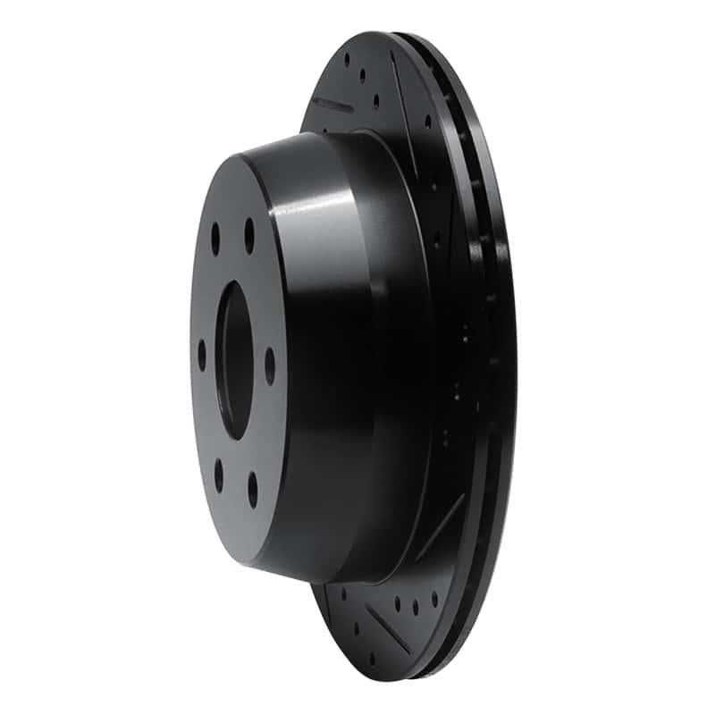 R1 Concepts — R1 99-07 Chevrolet Suburban 1500 Rear Right Drilled & Slotted Black Brake Rotor
R1 Brake Rotor Drill - view 2
