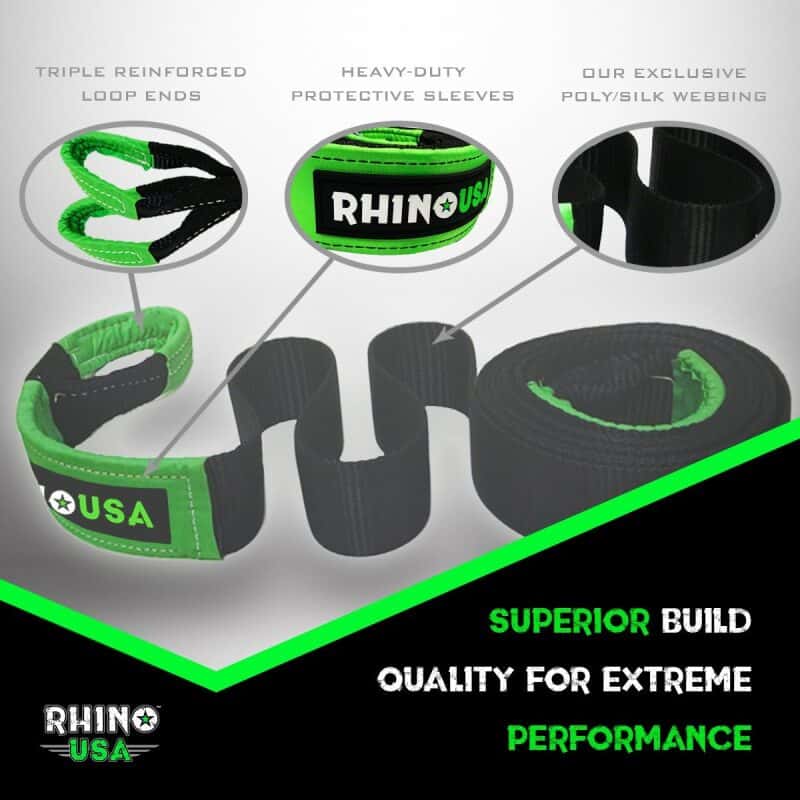 Rhino USA — Rhino USA 30Ft Tow Strap/Hitch Combo
Tow Strap - view 4