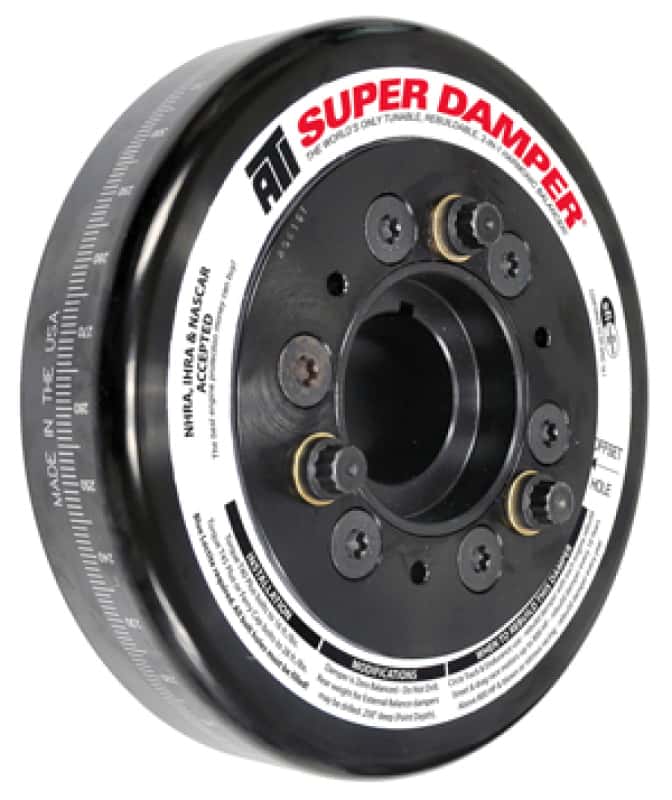 ATI — ATI Damper - 7.074in - Steel - Chrysler A V8 - 318-360 - Chevy Frt - 3 Ring - view 1
