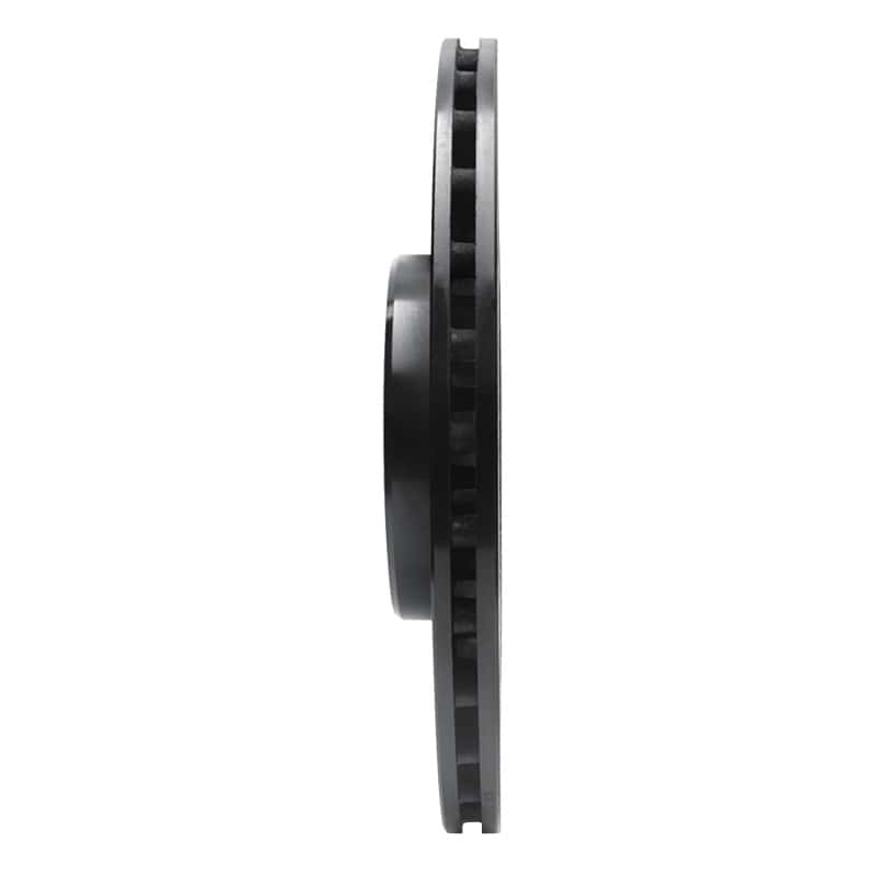 R1 Concepts — R1 2017-2025 Alfa Romeo Stelvio Rear Left Drilled & Slotted Black Brake Rotor
R1 Brake Rotor Drill - view 3