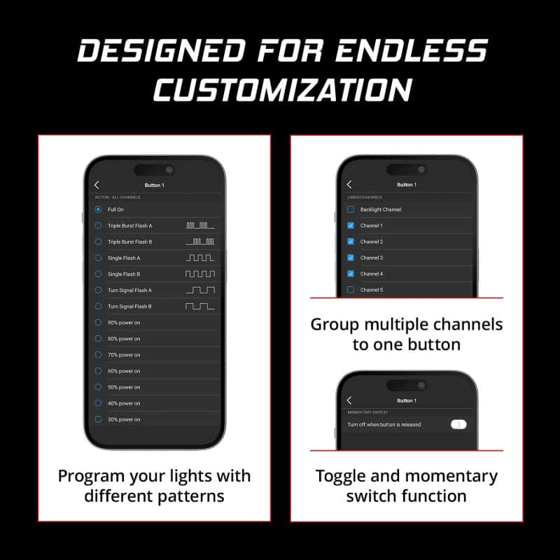 Diode Dynamics — Diode Dynamics D-Switch 8 Button Controller Kit - view 5