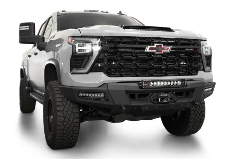 Addictive Desert Designs — Addictive Desert Designs2024 Chevy Silverado 2500 Phantom Winch Front Bumper
Bumper- Front - view 9