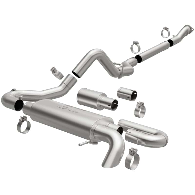 Magnaflow — Magnaflow 21-22 Ford Bronco L4 2.3L Overland Series Cat-Back Exhaust - view 1