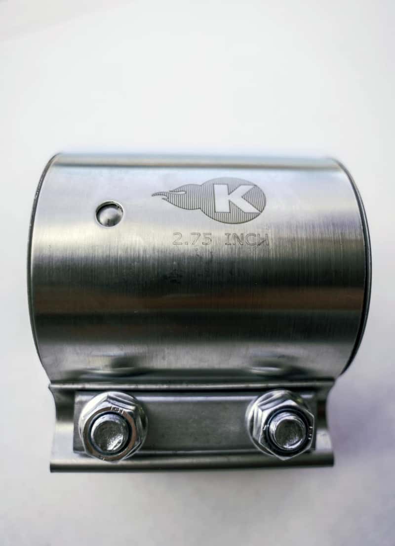 Kooks Headers — Kooks 2-3/4in Stainless Steel 2-Bolt Band Clamp for Butt Joint Connections
2-3/4in. Band Clamp
2-3/4" Band Clamp - view 2