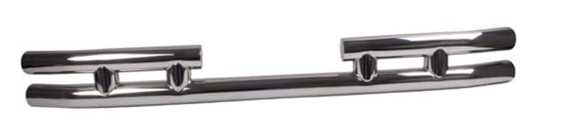 Rugged Ridge — Rugged Ridge 3-In Dbl Tube Rear Bumper SS 87-06 Jeep Wrangler
OFFROAD_BUMPERS
Bumper- Rear - view 1