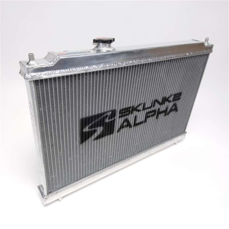 Skunk2 Racing — Skunk2 Alpha Series 94-01 Acura Integra Radiator (Full Size) (Dual Core) (Manual Trans.)
Radiator - view 5