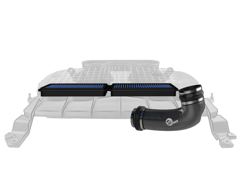 aFe — aFe Super Stock Carbon Fiber Pro 5R Induction System 2021 RAM 1500 TRX V8-6.2L SC
Super Stock Intake - view 3