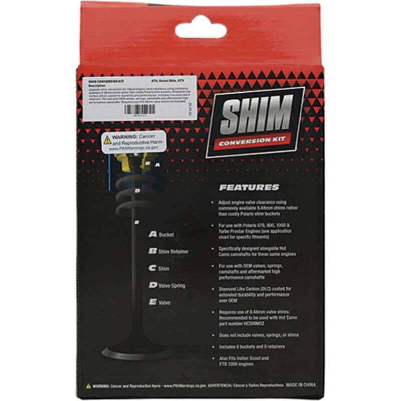 Hot Cams — Hot Cams 14-16/2019 Ranger 900 Crew EPS Cam Chain Shim Conversion kit - view 6