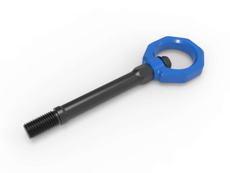 aFe — aFe CONTROL Front Tow Hook Chevrolet Corvette (C8) 20-25 V8-6.2L- Blue
Front Tow Hook - view 2