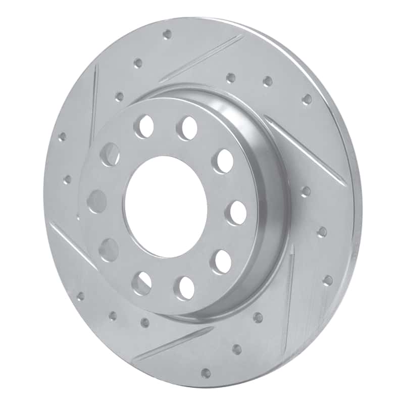 R1 Concepts — R1 00-08 Audi A4 (USA/Canada) Rear Left Drilled & Slotted Silver Brake Rotor
R1 Brake Rotor Drill - view 2