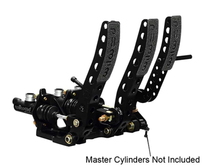 Wilwood — Wilwood Pedal Assembly Floor Mount-Brake Clutch & Throttle
PEDAL ASSEMBLY - view 3