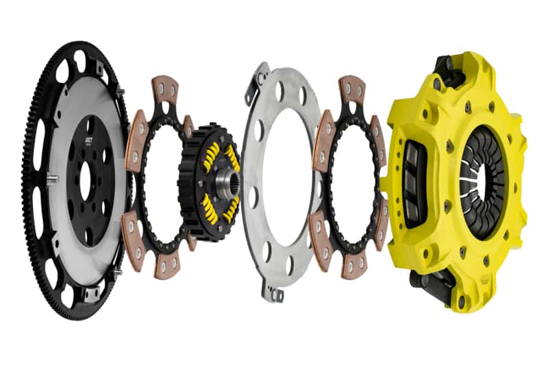 ACT — ACT Chevy Camaro/Corvette LS1/LS2/LS3/LS6/LS7 Mod-Twin 10.5 XX Sprung Disc Race Clutch Kit
Mod-Twin Kit - view 1