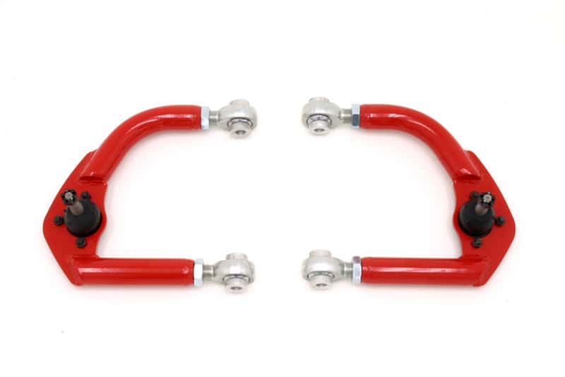 BMR Suspension — BMR 93-02 F-Body Upper A-Arms w/ Adj. Rod Ends - Red - view 1