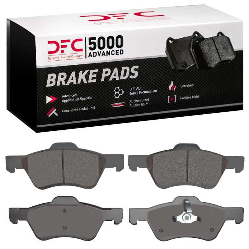DFC — DFC 09-12 Ford Escape Front 5000 Advanced Ceramic Brake Pads
DFC Brake Pad Set - view 1