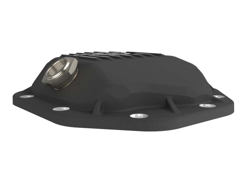 aFe — aFe 19-25 GM Trucks Front Diff Cover - Black w/ Machined Fins
Differential Cover - view 4