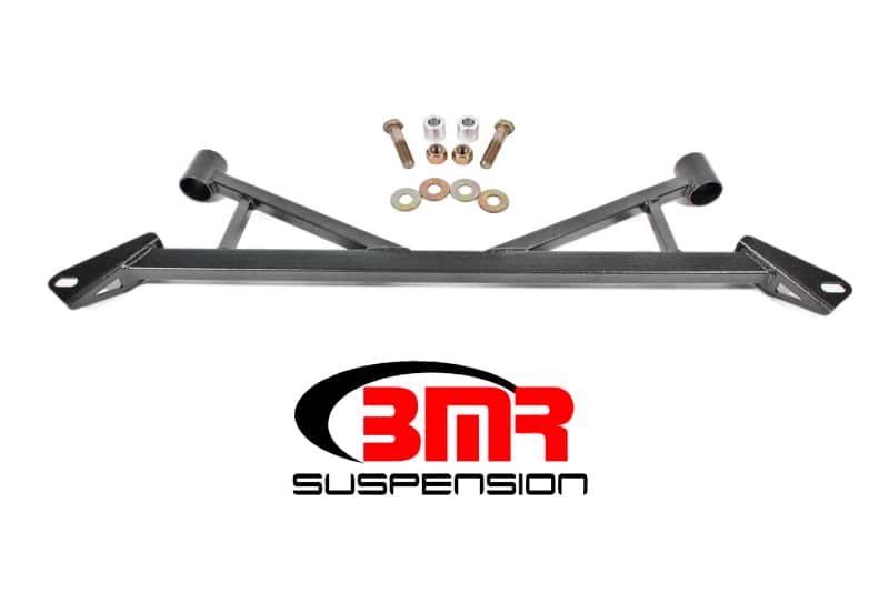 BMR Suspension — BMR 15-17 S550 Mustang Front 4-Point Subframe Chassis Brace - Black Hammertone
Front Chassis Brace - view 1