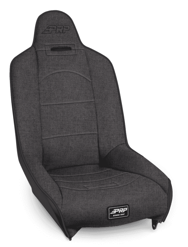 PRP Seats — PRP Roadster High Back Suspension Seat - All Grey - view 2