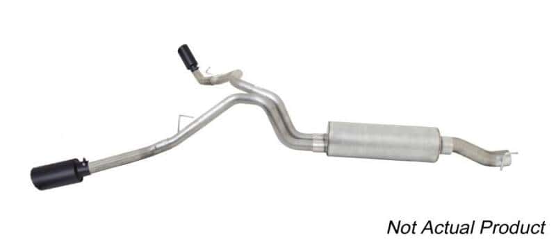 Gibson — Gibson 19-23 Chevrolet Silverado/GMC Sierra 1500 4.3L-5.3L Crew Cab Black Elite Cat-Back Exhaust
Truck/Suv - view 2
