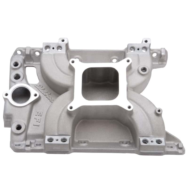 Edelbrock — Edelbrock Manifold Torker II Pontiac 389/455 for STD Flange Tb
MANIFOLD - view 1